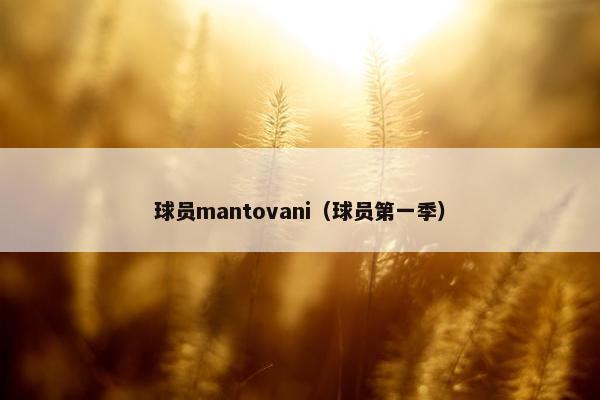 球员mantovani（球员第一季）