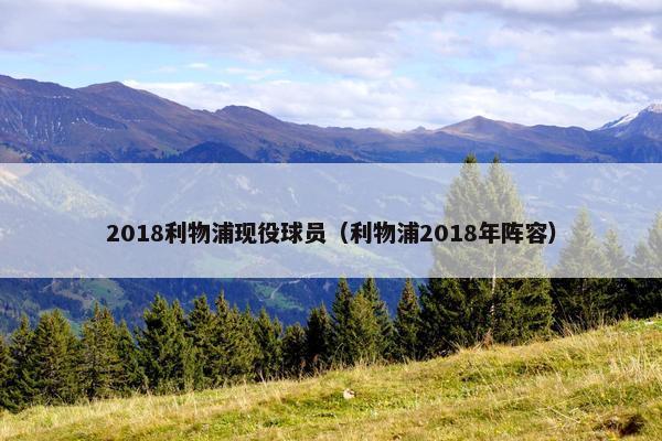 2018利物浦现役球员（利物浦2018年阵容）