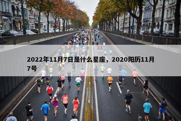 2022年11月7日是什么星座，2020阳历11月7号