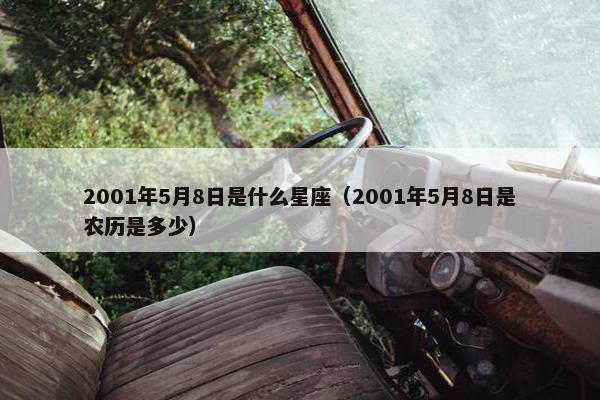 2001年5月8日是什么星座（2001年5月8日是农历是多少）