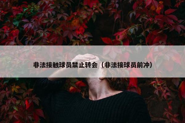 非法接触球员禁止转会（非法接球员前冲）