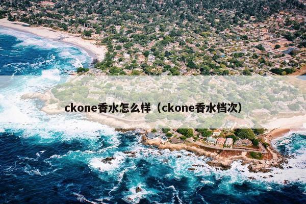 ckone香水怎么样（ckone香水档次）