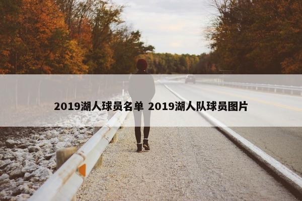 2019湖人球员名单 2019湖人队球员图片