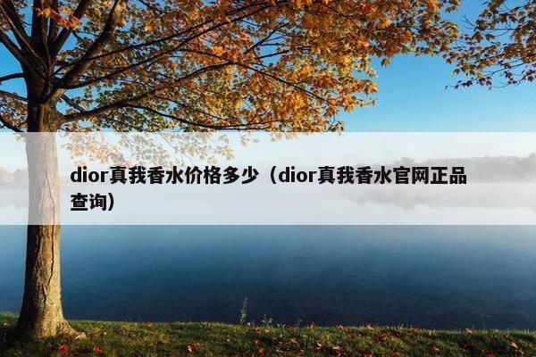 dior真我香水价格多少（dior真我香水官网正品查询）