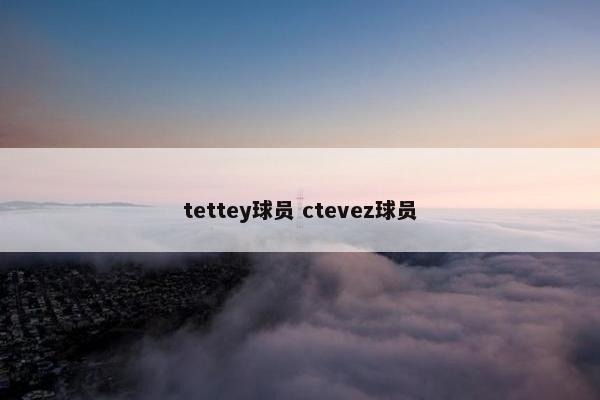 tettey球员 ctevez球员