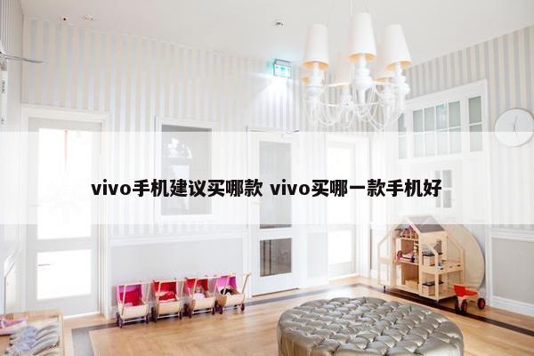 vivo手机建议买哪款 vivo买哪一款手机好