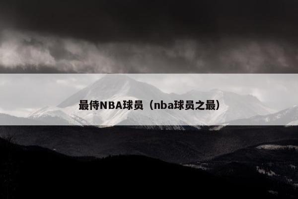 最侍NBA球员（nba球员之最）