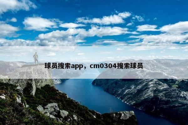 球员搜索app，cm0304搜索球员