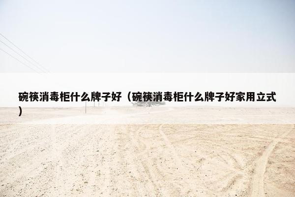 碗筷消毒柜什么牌子好（碗筷消毒柜什么牌子好家用立式）