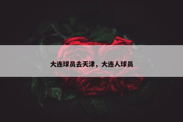 大连球员去天津，大连人球员