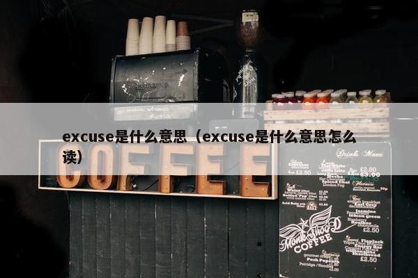 excuse是什么意思（excuse是什么意思怎么读）