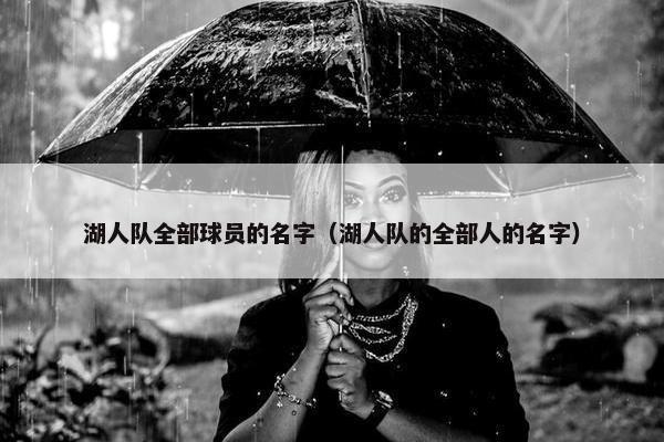 湖人队全部球员的名字（湖人队的全部人的名字）