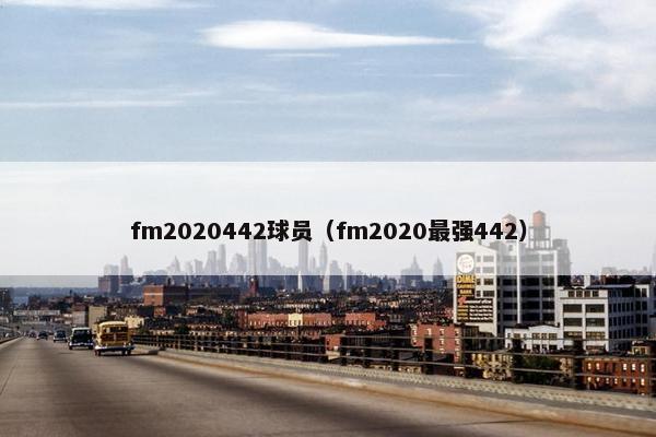 fm2020442球员（fm2020最强442）