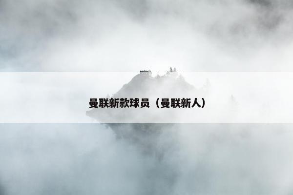 曼联新款球员（曼联新人）