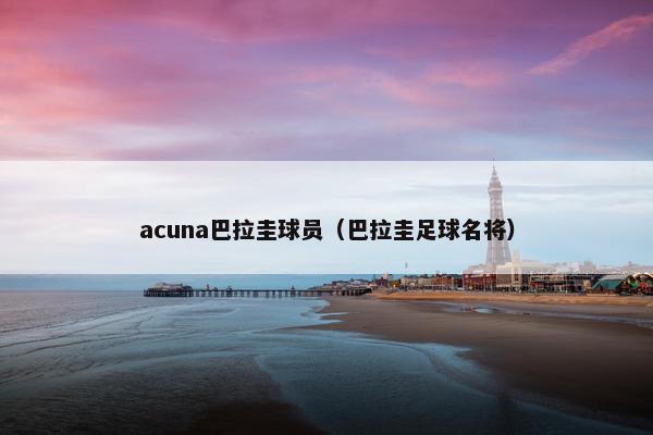 acuna巴拉圭球员（巴拉圭足球名将）