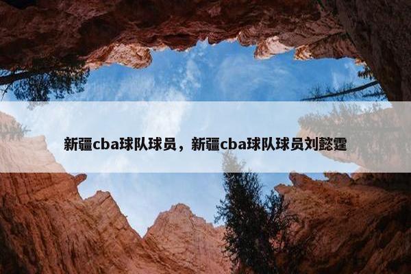 新疆cba球队球员，新疆cba球队球员刘懿霆