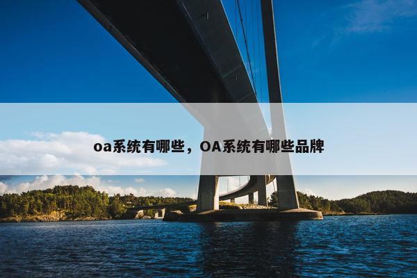 oa系统有哪些，OA系统有哪些品牌