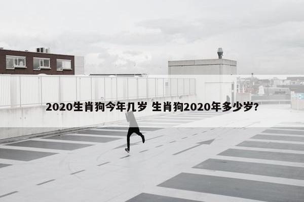 2020生肖狗今年几岁 生肖狗2020年多少岁?