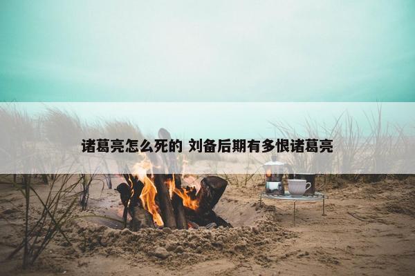 诸葛亮怎么死的 刘备后期有多恨诸葛亮