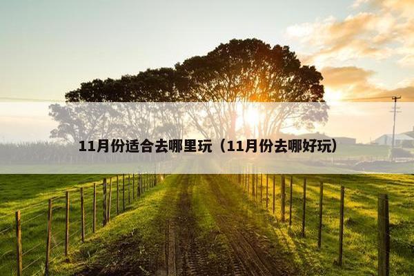 11月份适合去哪里玩（11月份去哪好玩）