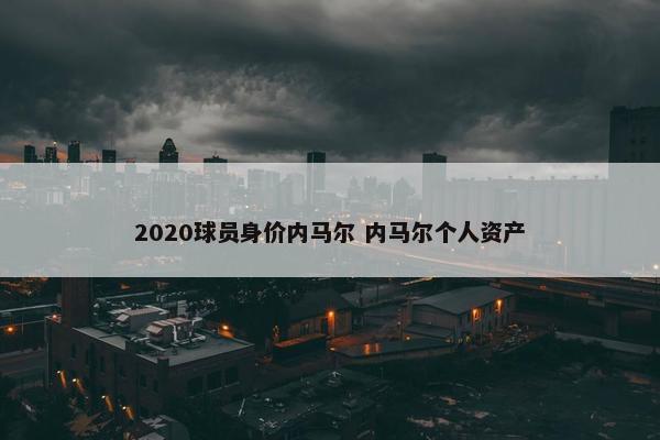 2020球员身价内马尔 内马尔个人资产