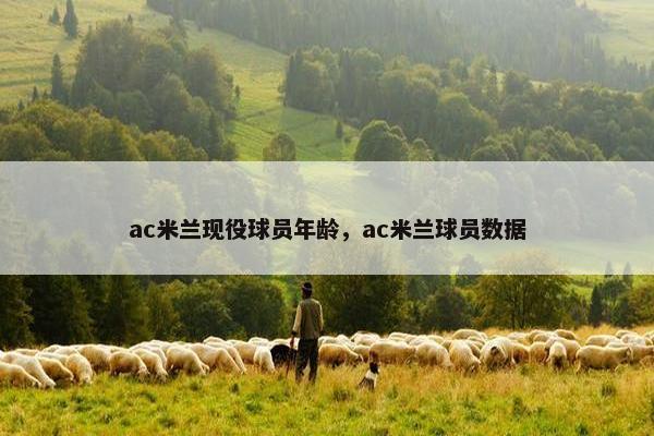 ac米兰现役球员年龄，ac米兰球员数据