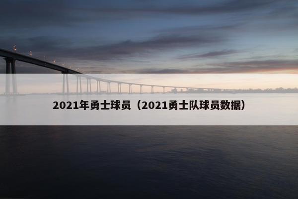 2021年勇士球员（2021勇士队球员数据）