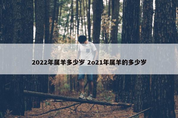 2022年属羊多少岁 2o21年属羊的多少岁