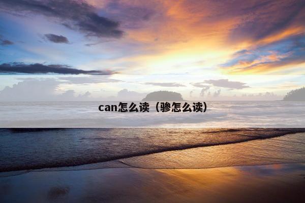 can怎么读（骖怎么读）