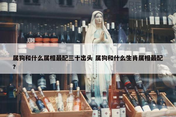 属狗和什么属相最配三十出头 属狗和什么生肖属相最配?