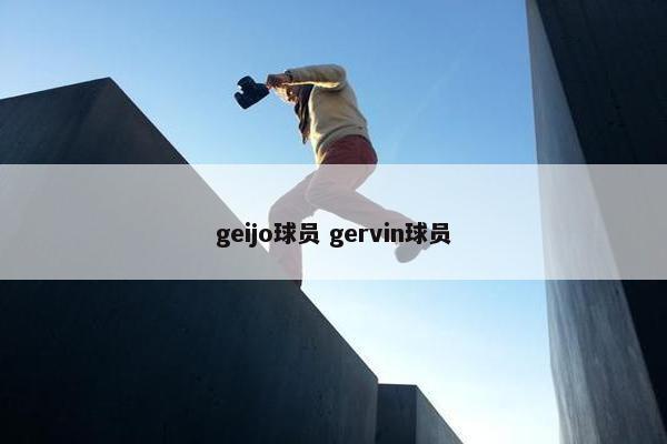 geijo球员 gervin球员