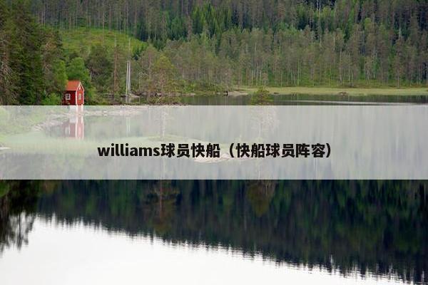 williams球员快船（快船球员阵容）