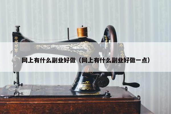 网上有什么副业好做（网上有什么副业好做一点）