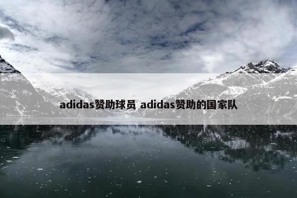 adidas赞助球员 adidas赞助的国家队