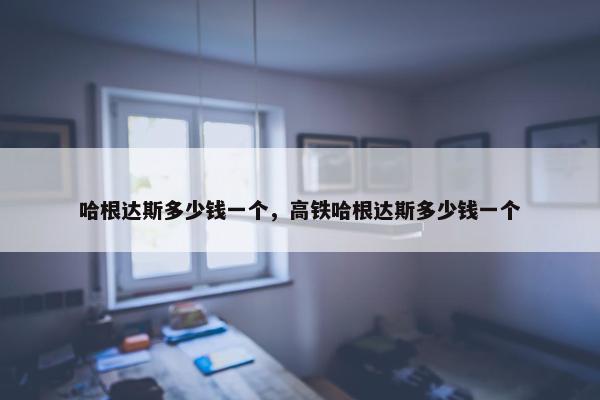 哈根达斯多少钱一个，高铁哈根达斯多少钱一个