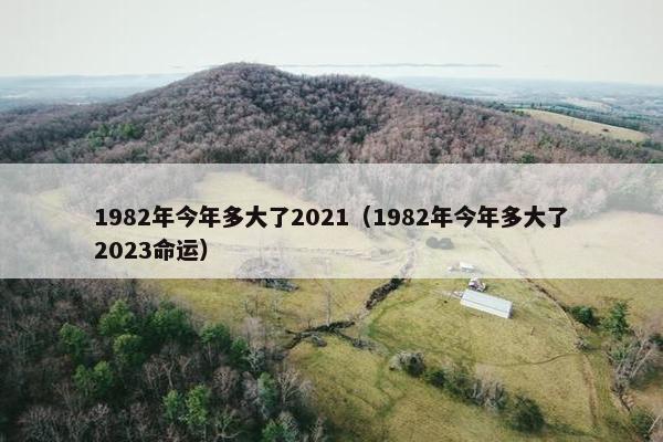 1982年今年多大了2021（1982年今年多大了2023命运）