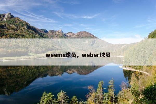 weems球员，weber球员