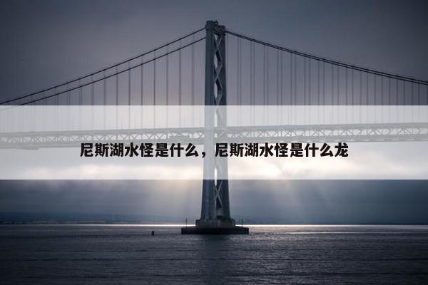 尼斯湖水怪是什么，尼斯湖水怪是什么龙