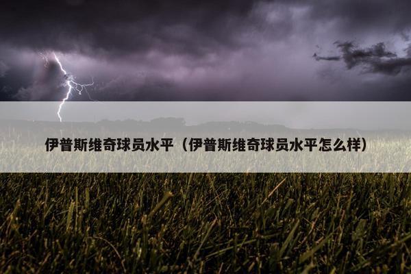 伊普斯维奇球员水平（伊普斯维奇球员水平怎么样）