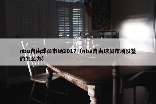 nba自由球员市场2017（nba自由球员市场没签约怎么办）