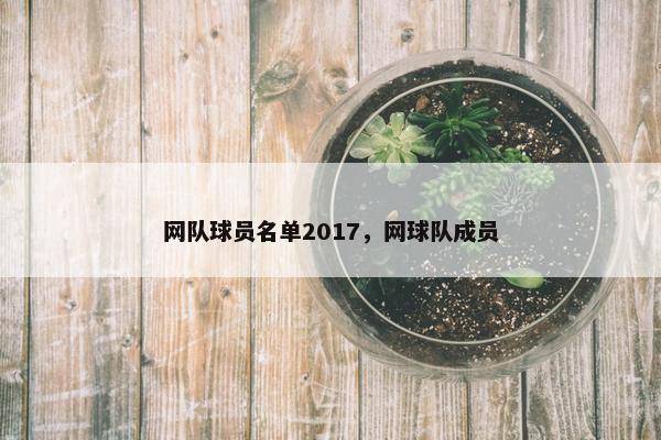 网队球员名单2017，网球队成员