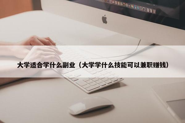 大学适合学什么副业（大学学什么技能可以兼职赚钱）