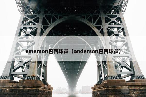 emerson巴西球员（anderson巴西球员）