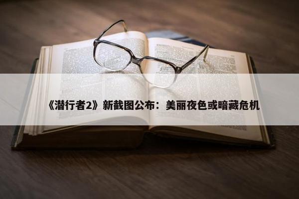 《潜行者2》新截图公布：美丽夜色或暗藏危机