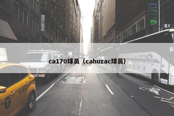 ca170球员（cahuzac球员）