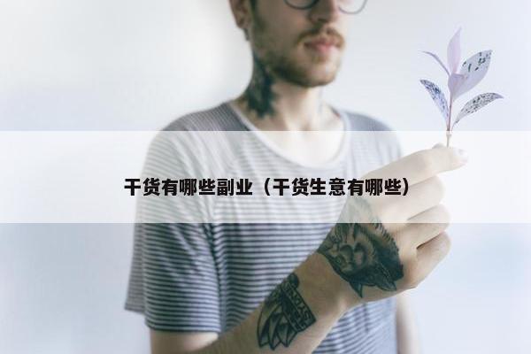 干货有哪些副业（干货生意有哪些）