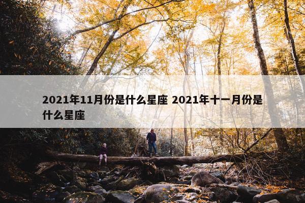 2021年11月份是什么星座 2021年十一月份是什么星座