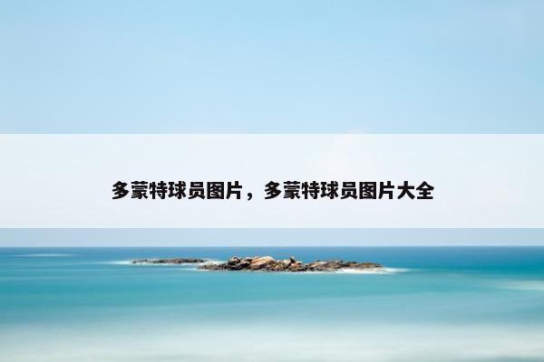 多蒙特球员图片，多蒙特球员图片大全