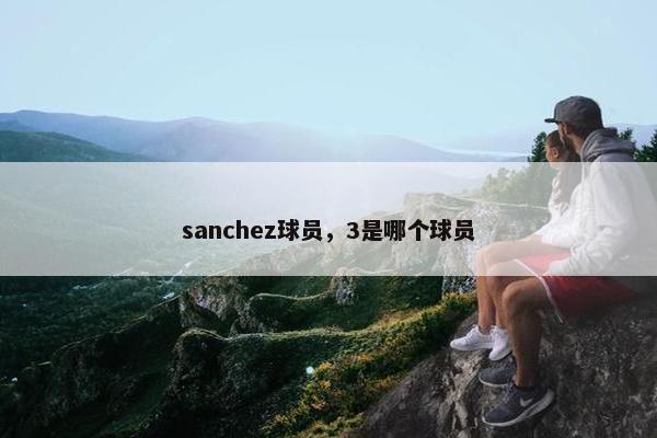 sanchez球员，3是哪个球员