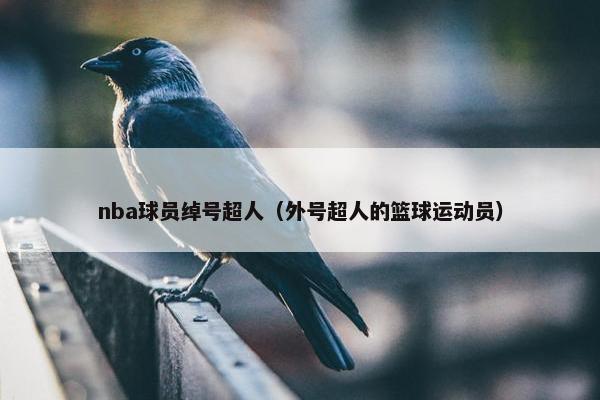 nba球员绰号超人（外号超人的篮球运动员）